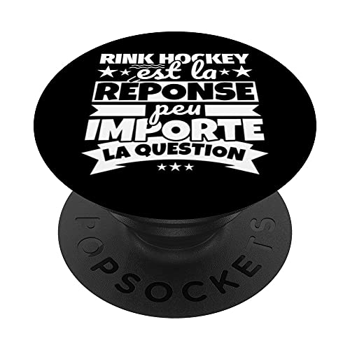 Rink hockey drôle est la response PopSockets PopGrip Interchangeable