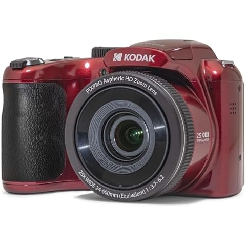 KODAK PIXPRO AZ255-RD Digital Camera with 25X Optical Zoom Cover