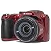 Kodak PIXPRO AZ255-RD 16MP Digital Camera 25X Optical Zoom 24mm Wide Angle Lens Optical Image Stabilization 1080P Full HD Video 3" LCD Vlogging Camera (Red)