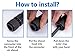 KUJIBGY Air Hammer with Tool Plus Sets Multifunctional Pneumatic Hammer Kit with Quick Change Retainer, Carrying Case, Anti Vibration Piece Chisel Set, 2100 BPM