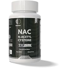 N-Acetyl L-Cysteine NAC 500mg | Pack of 2 60 Capsules Each | Plant-Based Formula | No Preservatives or Artificial Fillers | Serving Size 1 Capsule