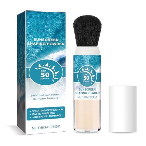 Ninnyi SPF 50 Mineral Sunscreen, Mineral Magic Powder for Sun Protection & Oil Controlling