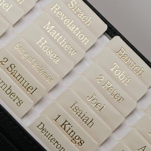 Onglets de la Bible faciles à appliquer pour ne plus perdre de temps à chercher vos versets
