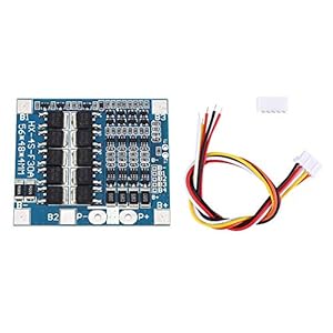 Lithium-ijzer batterij beschermingsbord 4S 12.8V30A, lithium ijzer fosfaat batterij beschermingsbord met evenwicht 30A