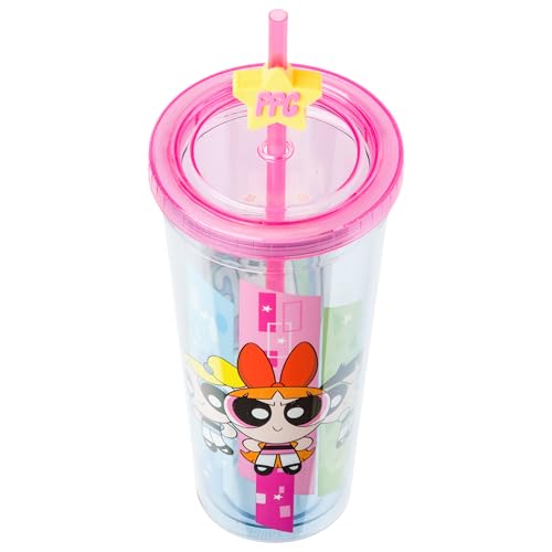 Gobelet réutilisable Les Super Nanas grand format plastique 700ml - 7