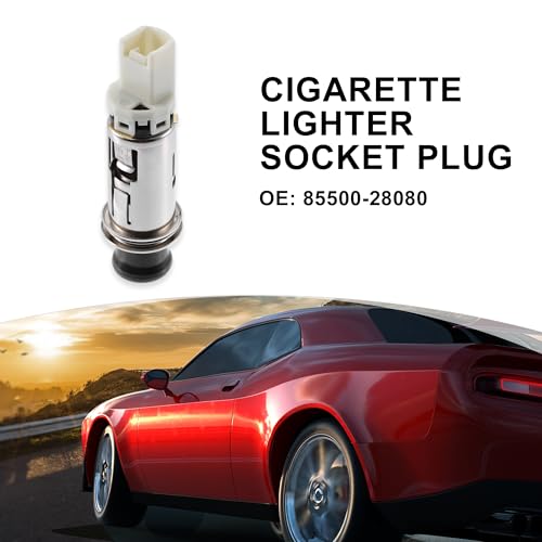 Image of X AUTOHAUX Cigarette Lighter Socket Plug Assembly for Toyota RAV4 2009-2012 | for Toyota Matrix 2009 2010 2012 2013 2014, 85500-28080