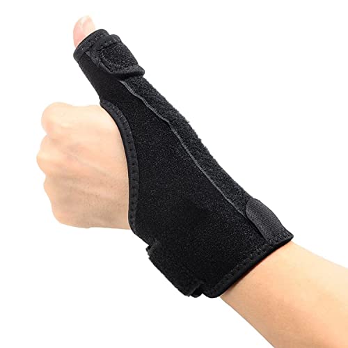 Thumb Splint Spica Brace|Provides Support to Wrist & Thumb|Guards Left or Right Hand|For Fracture Arthritis Tenosynovitis & Carpal Tunnel Syndrome|Adjustable for Left or Right Hand Thumb Splint Spica Brace|Provides Support to Wrist & Thumb|Guards Left or Right Hand|For Fracture Arthritis Tenosynovitis & Carpal Tunnel Syndrome|Adjustable for Left or Right Hand