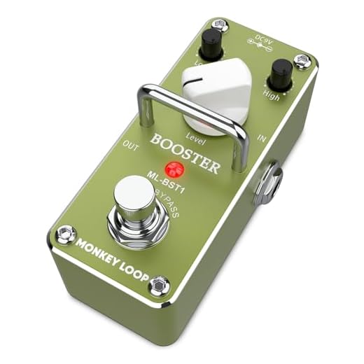 MONKEY LOOP ML-BST1 Pedal Efecto Booster para Guitarra