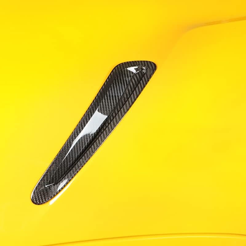 Miniatura 4 de JSWAN - Kit de cuerpo de entrada de aire de fibra de carbono real para capó de automóvil, cubierta de panel de decoración para GR Supra A90