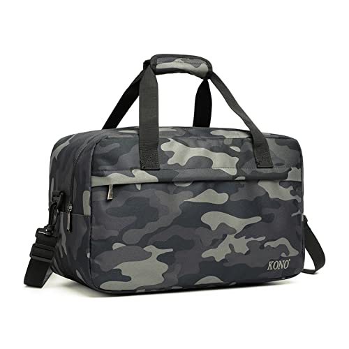 Kono 40x25x20 Bolsa De Cabina Bajo El Asiento Bolsa De Vuelo Holdall Equipaje De Mano Bolsa De Viaje Unisex Camuflaje Kono 40x25x20 Bolsa De Cabina Bajo El Asiento Bolsa De Vuelo Holdall Equipaje De Mano Bolsa De Viaje Unisex Camuflaje