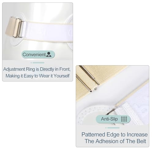 Faja umbilical para hernia ajustable con 3 compresores miniatura 5