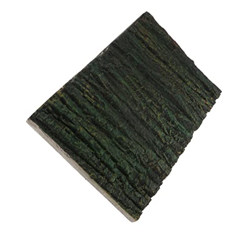 Toyvian 1個 シミュレートされたロックスラブ テーマ ビ の背景 コルク タンクの背景 流木 生息地 密林 魚 水槽の背景 テラリウムの爬虫類の背景 水族館の背景 プ