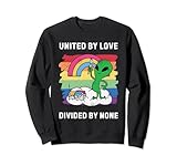Photo Gallery lgbtq bandiera asessuale alien pride month united by love felpa Photo Gallery lgbtq bandiera asessuale alien pride month united by love felpa