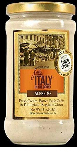 Little Italy In The Bronx Alfredo Sauce, 15 Ounce - 6 per case