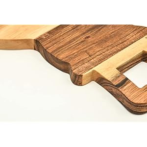 Affinity Decor Organic Acacia kitchen Cutting Chopping Board Platter Wine Holder with Handles for Butcher Block Cheese and Vegetables Fruit & Salad (Snow Man Board 14"L x 8"W) Affinity Decor Organic Acacia kitchen Cutting Chopping Board Platter Wine Holder with Handles for Butcher Block Cheese and Vegetables Fruit Salad Snow Man Board 14L x 8W