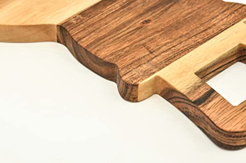 Affinity-Decor-Organic-Acacia-kitchen-Cutting-Chopping-Board-Platter-Wine-Holder-with-Handles-for-Butcher-Block-Cheese-and-Vegetables-Fruit-Salad-Snow-Man-Board-14L-x-8W Affinity Decor Organic Acacia kitchen Cutting Chopping Board Platter Wine Holder with Handles for Butcher Block Cheese and Vegetables Fruit Salad Snow Man Board 14L x 8W