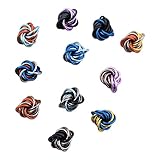 Mobii Custom Color Mix: Fidget Ball Stress Mobius Toy Restless Hand Anxiety Desk or Office (Small, Full)