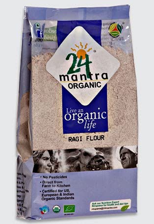 24 Mantara Organic Flour, Ragi, 2 Pound #TOP5