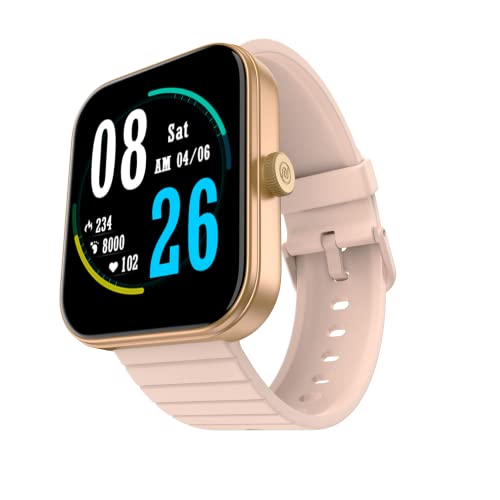 Noise Newly Launched ColorFit Pulse 3 Smart Watch with 1.96" Display, Advanced Bluetooth Calling, Premium Build, Auto Sport Detection & 170+ Watch Faces Smartwatch for Men & Women (Rose Pink)