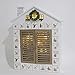 PIONEER-EFFORT Wooden Christmas Advent Calendar House with Blinds Style LEDs Reindeer Forest Xmas Gifts for Adults