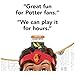 Hedbanz, Harry Potter Wizarding World 2022 Edition with New Cards Family Board Game Gift Toy Merchandise Books Movies Card Game House Headbands, for Adults & Kids Ages 6 and up