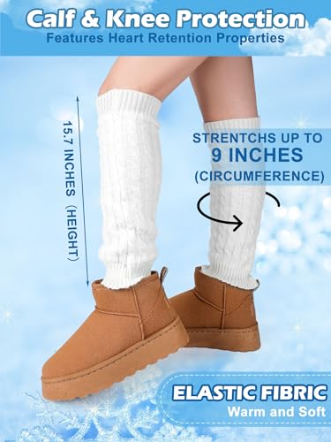 Image of Shihanee Fleece Leg Warmers Women