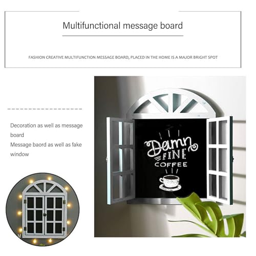 Black board signe blanc avec système de fixation polyvyle decor facile - 7