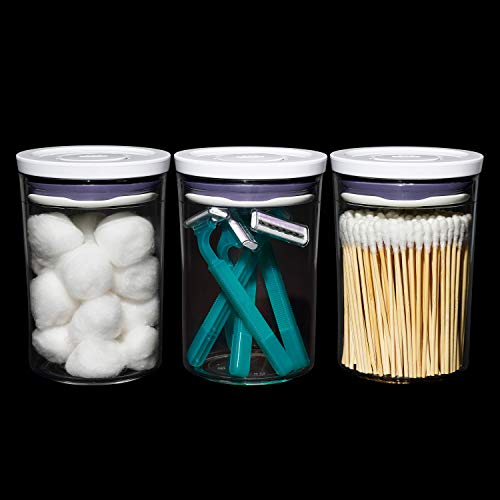 OXO Good Grips – Mini recipientes redondos de 3 peças