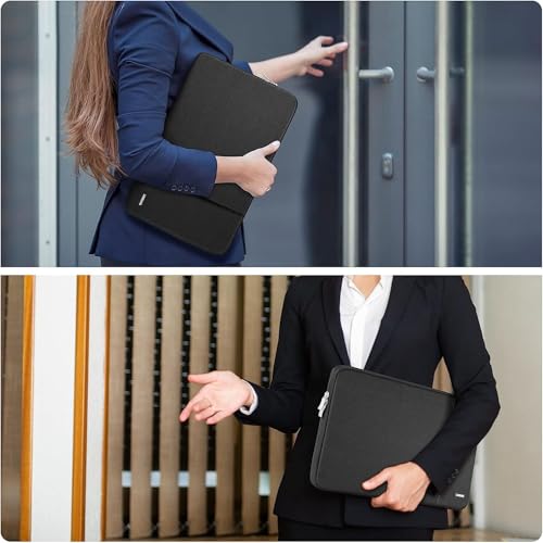 Image of Portable Monitor Case 16.1 Inch,Protective Carrying Sleeve for 16 inch Uperfect Arzora AOC Hongo Caperave Totyeah Portable Monitor,Portable Monitor Bag with Accessory Pocket,Size-15.4 inchx9.9 inch Black