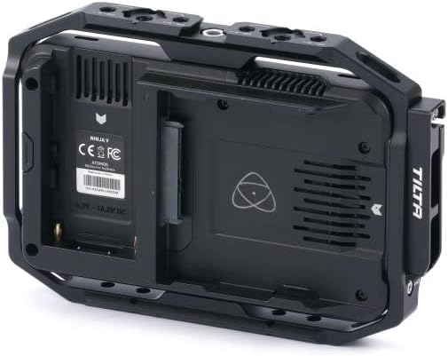 Tilta Monitor Cage Compatible with Atomos Ninja V - Black | TA-MC-ANV-B