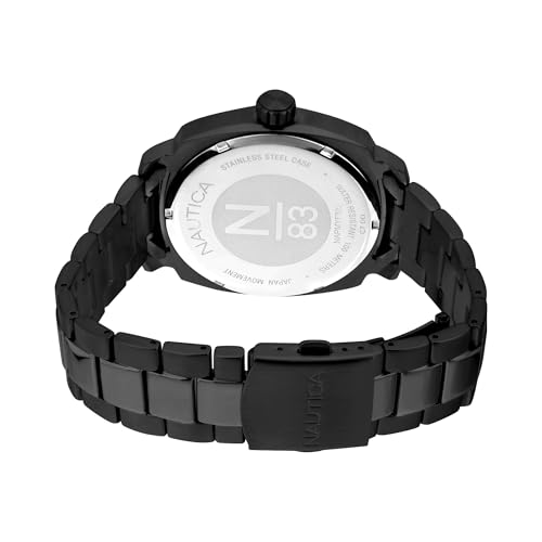 Image of Nautica Square 46mm Black Dial Analog Men Watch - NAPMYF322