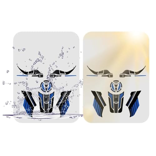 Autocollant réservoir Voge Valico 900DSX 2024 film protection bleu
