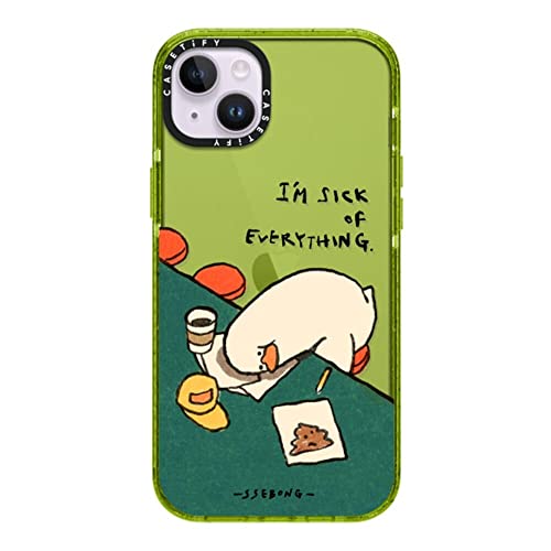Coque iPhone 14 Plus CASETiFY SSEBONG motif Kiwi