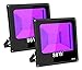Produktbild 80W LED Schwarzlicht IP66 Licht TOPLANET 2-Pack Beleuchtung LED Strahler Flutlicht für Partys, Ultraviolette Schwarzlichtlampe für Fluoreszierende Körperfarbe, DJ-Disco, Neonglühen