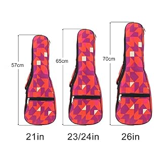 EIFINE 21/23/26 Pouces Portable ukulélé Sac 10mm éponge étui Souple Gig ukulélé Mini Guitare Sac à Dos étanche (Color… - Les Beatles, Paul McCartney, John Lennon, RIngo Starr, George Harrison EIFINE 21/23/26 Pouces Portable ukulélé Sac 10mm éponge étui Souple Gig ukulélé Mini Guitare Sac à Dos étanche (Color… – Image 3