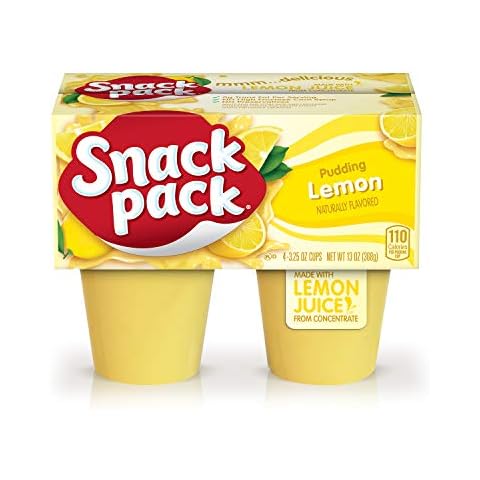 Snack Pack Lemon Pudding Cups, 4 Count, 12 Pack Cover