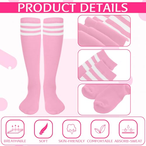 Image of Panitay 2 /12 /16 /24 Pairs Softball Soccer Socks Glitter Eye Black Stickers Team Spirit Accessories for Youth Women Sport Wear