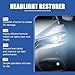 2025 New Automotive Headlamp Restoration Fluid Kit, Multifunctional Car Headlight Polishing, Removes Yellowing & Oxidation, Waterproof Gloss Finish for All Vehicle Types (1Pcs)