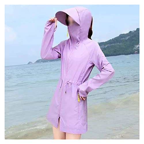 Vêtements de protection solaire d'été femmes élégante veste longue de haute qualité