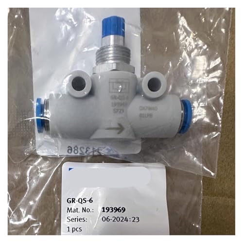 Clapet anti-retour GR-QS filetage M5 1/8 3/8 raccord pneumatique