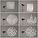 Godox GOBO Set SA-09-001, SA-09-002, SA-09-003, SA-09-004 Kit with GOBO Set Holder SA-10 Kit for Godox S30, S60 Focusing LED Video Light with USB LED