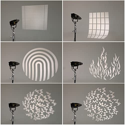 Godox GOBO Set SA-09 kit de modificadores de luz con soporte SA-10 para foco LED S30 S60 5