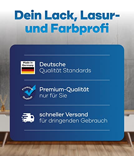 Foto von Plid® Betonfarbe Innen & Außen Frostsicher Silbergrau 0,75L - Flüssigkunststoff Bodenbeschichtung - Kellerboden - Bodenfarbe für Keller, Zement, Mauerwerk & Holz - Made in Germany