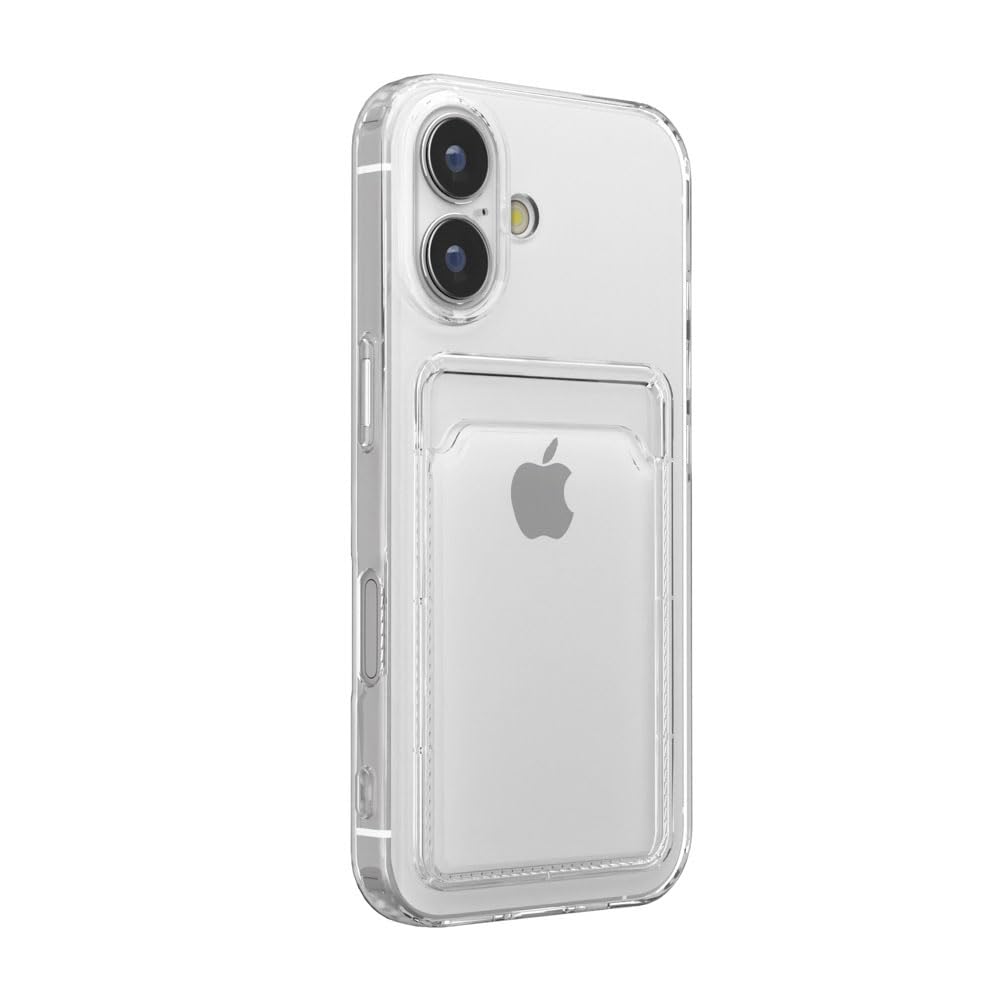 iPhone16 用 ポケットケース クリア PG-24ACTP01CL
