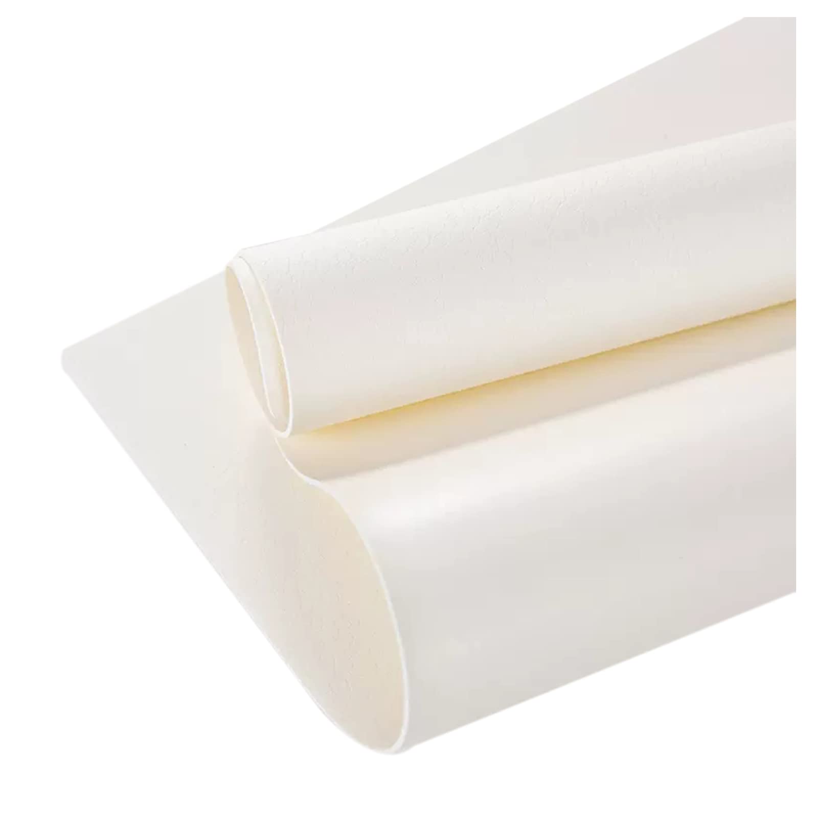 Sottomano Pelle da Ufficio, Tappetino Scrivania in Ecopelle, Tappetino Mouse Grande, Tovaglia Antiscivolo, Antimacchia, Impermeabile, Protezione Tavolo per Sala da Pranzo, (Size:70*140cm,Color:Bianco)