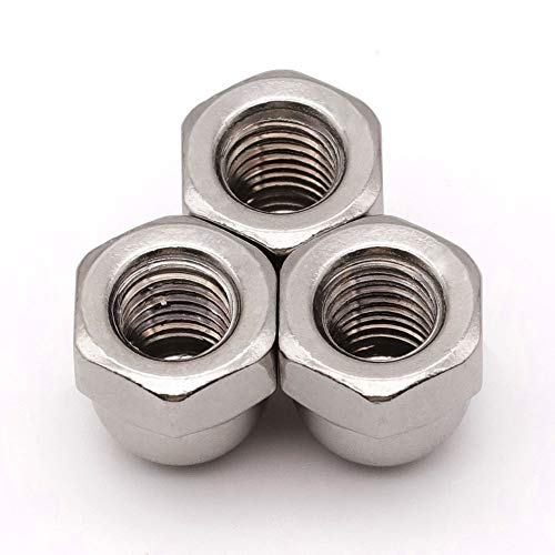 Roycemart MB-AT0102-50 #8-32 (50 Pack) Stainless Cap Nuts, Acorn Cap Nuts Hex Cap Nuts, 304 Stainless Steel 18-8 thumb #6