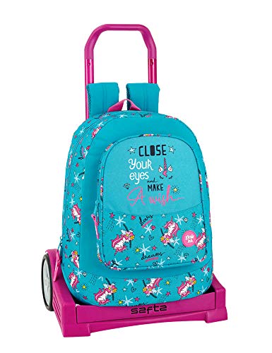 Glowlab  Dreams  Oficial Mochila Moda  Modelo 572 con Carro Safta Evolution  330x460x175