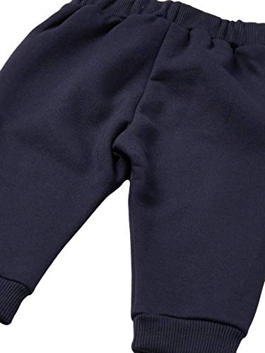 Calça moletom Peluciado, Up Baby, Meninos, Azul Escuro, G