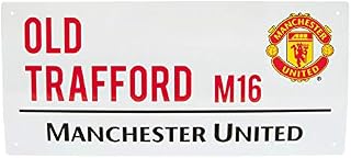 Club Licensed Man Utd Street Sign (40cm x 18cm) - One Size
