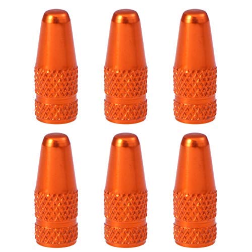 VORCOOL 6pcs Bike Valve Caps in Lega di Alluminio